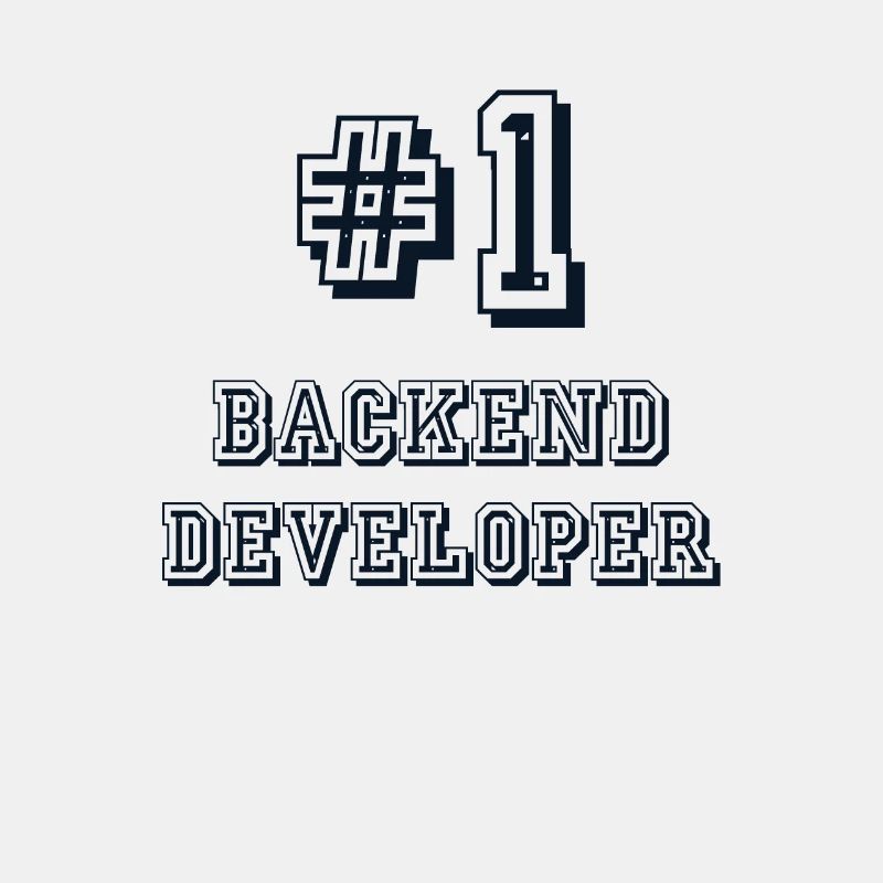 #1 Backend Developer Developer Coder Programmierer