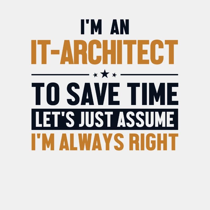 Architecte Informatique Supposons Que J'Ai Raison