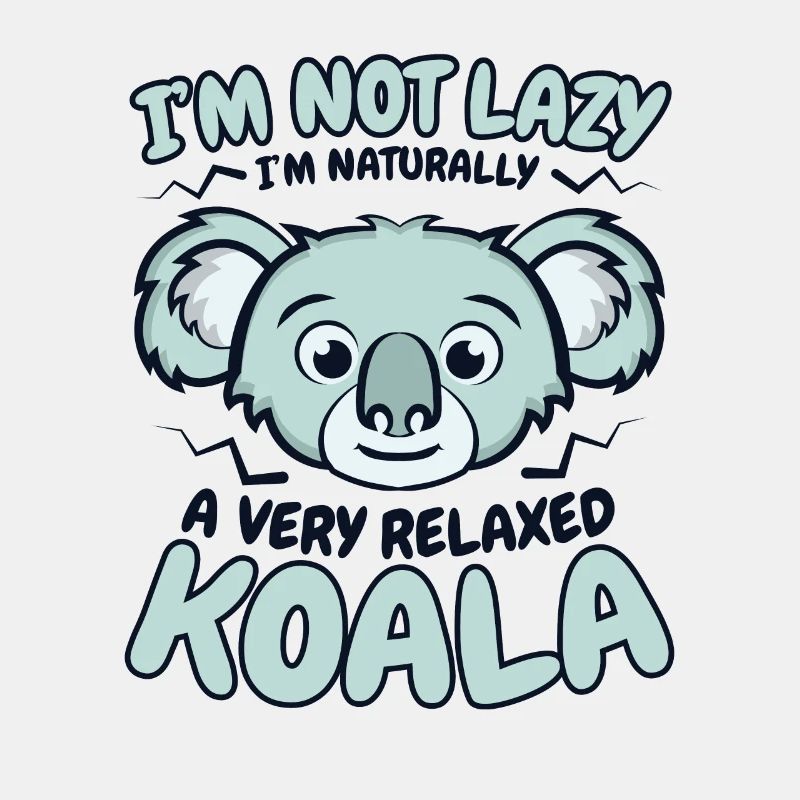 A Very Relaxed Koala Koalabear Phascolarctos