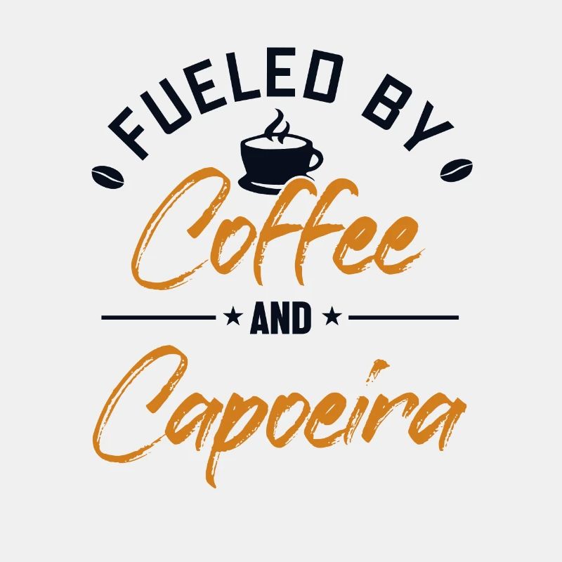 Alimenté par le café et la capoeira Capoeirista Ginga