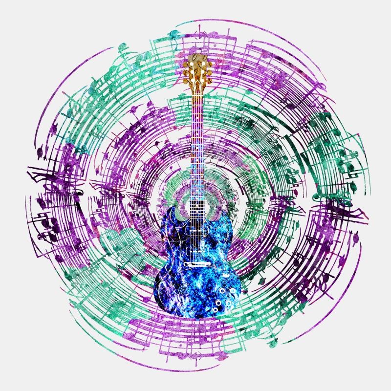 Music Circle mit Gitarre