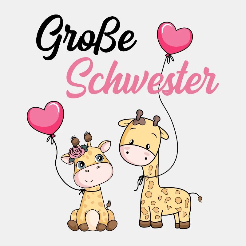 Große Schwester Giraffe