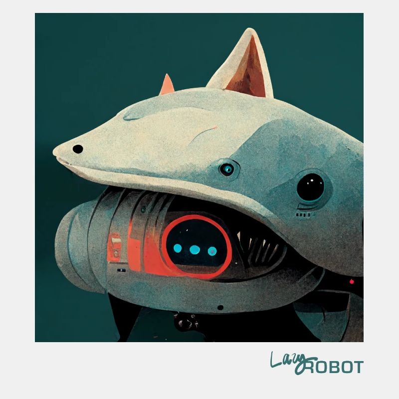 Fauler Roboterhai