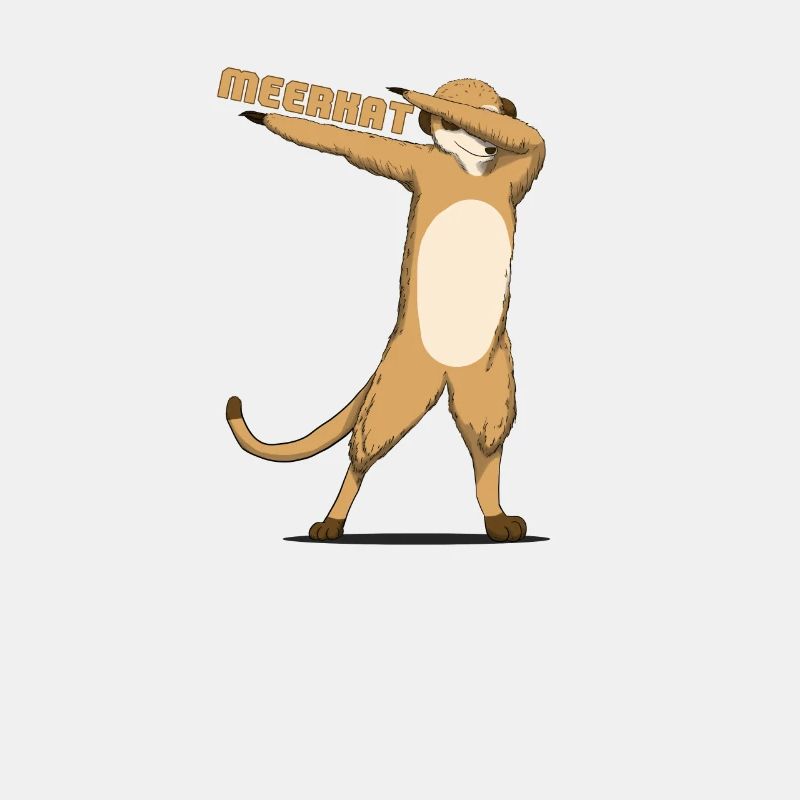 Meerkat Erdmännchen Design Dab