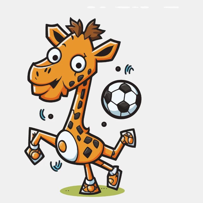 Goal-Scoring Giraffe