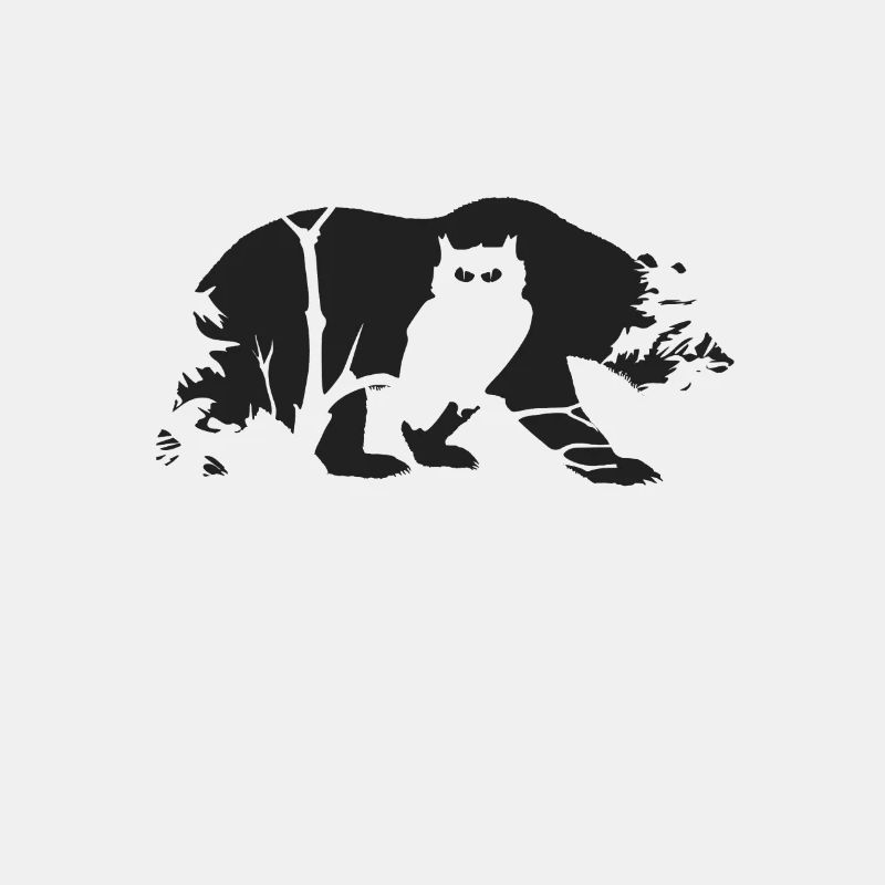 Bear - Owl - Nature