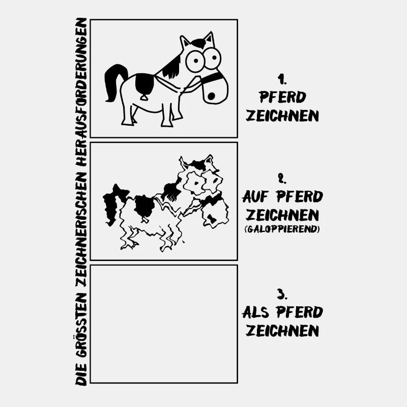 Pferd zeichnen