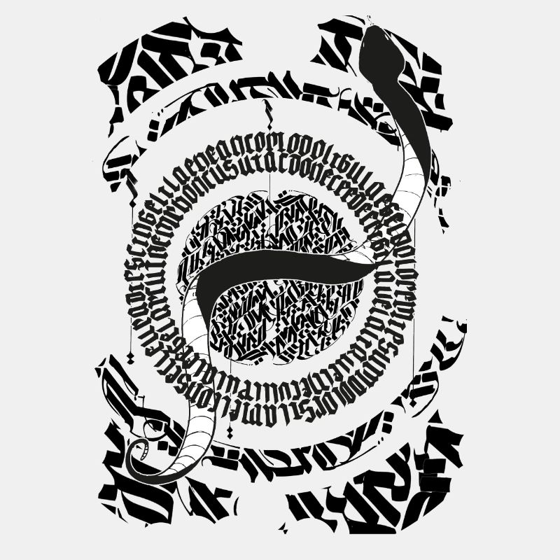 Calligraphie Collage