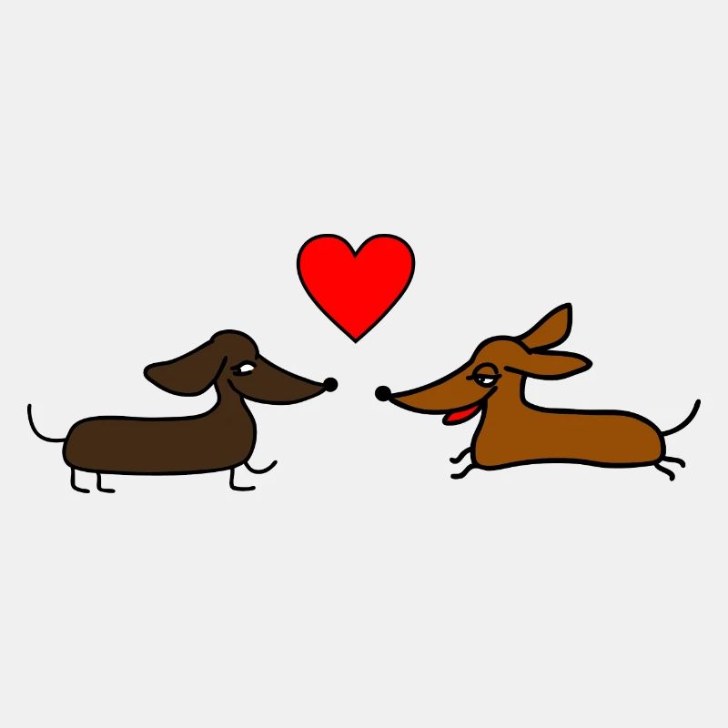Dackel Liebe