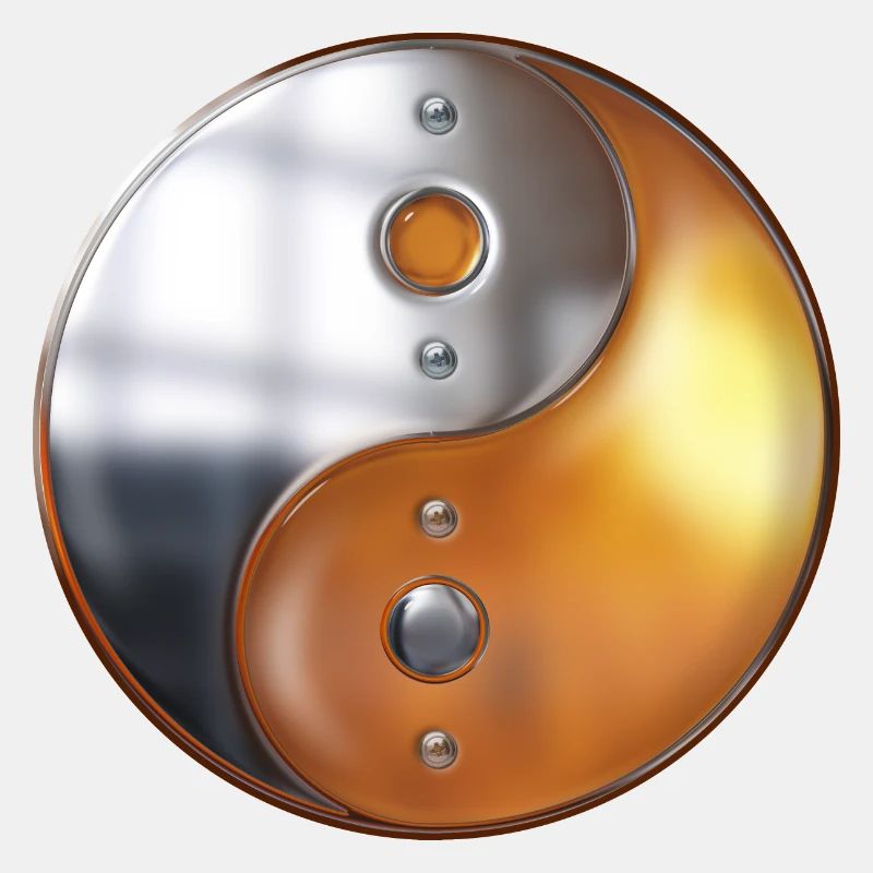 Metal Yin Yang