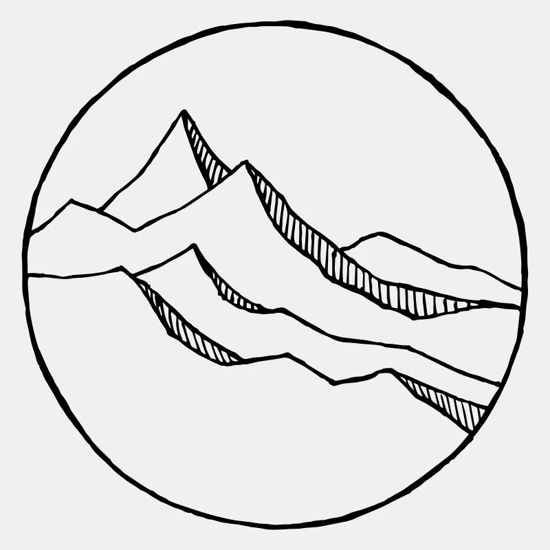 conception simple de montagne