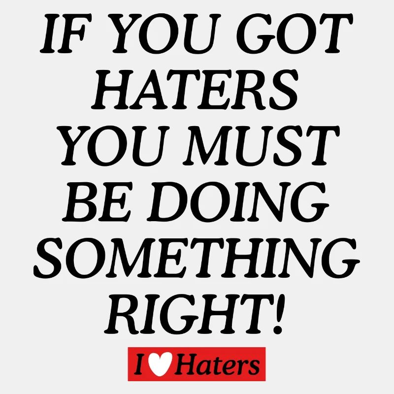 Quotengrafik der Hater
