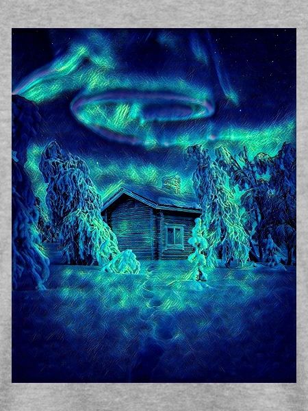 Hütte im Wald, Finnland