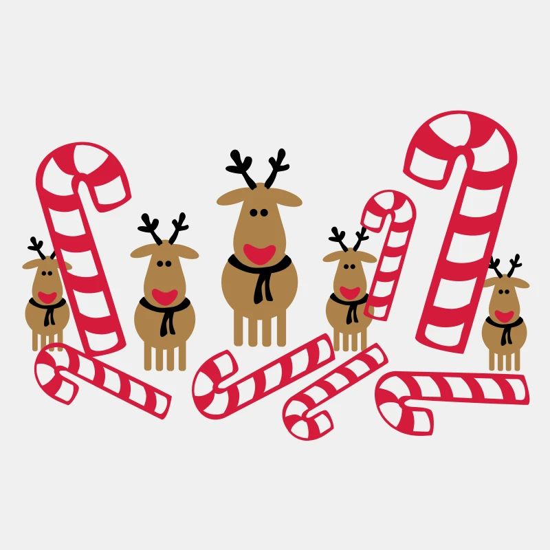 glücklich raindeers
