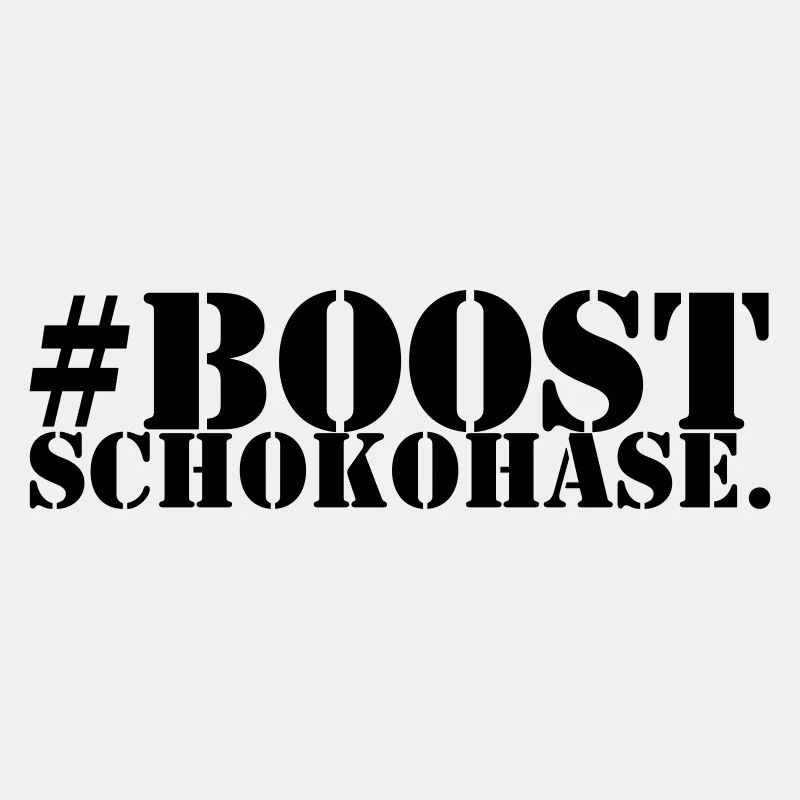 Boost chocolate hare