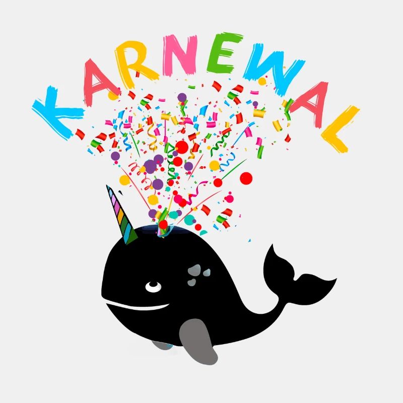 karnewal,wal,konfetti,karneval,walfisch