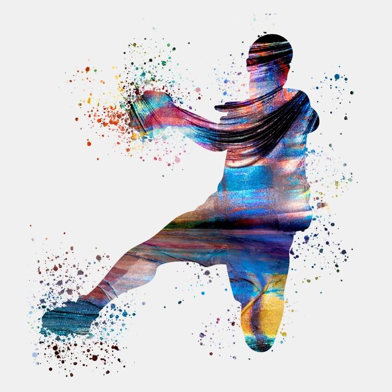Handball, handballer, Beachhandball,Graffiti