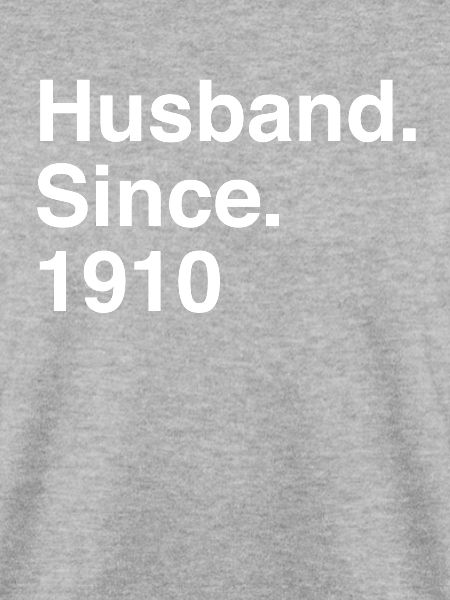 Jubiläumsehemann seit 1910 Hochzeit