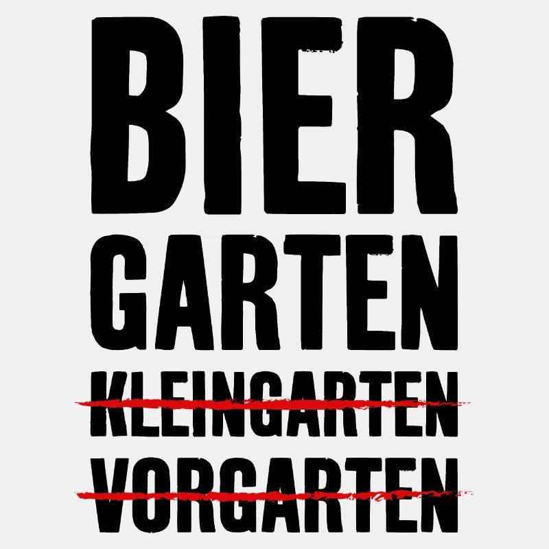 BIER SAUFEN BIERGARTEN BIERSHIRT