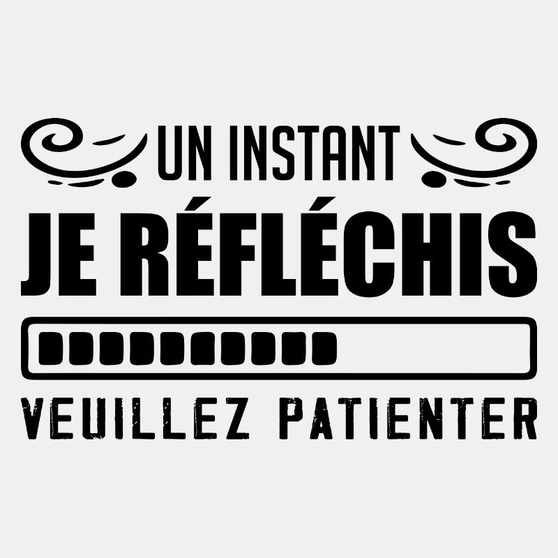 Wait a moment I think, please be patient humor
