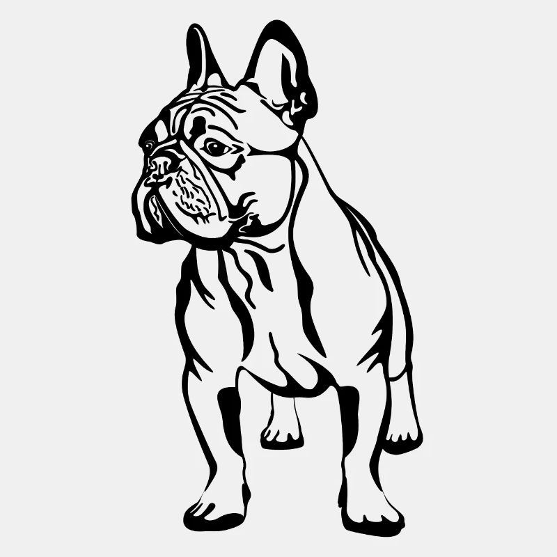 French Bulldoge comic