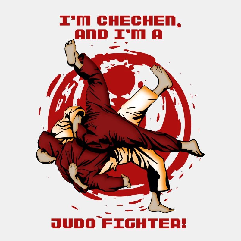 Chechen Tshirt - Judo - Fighter - Tschetschen
