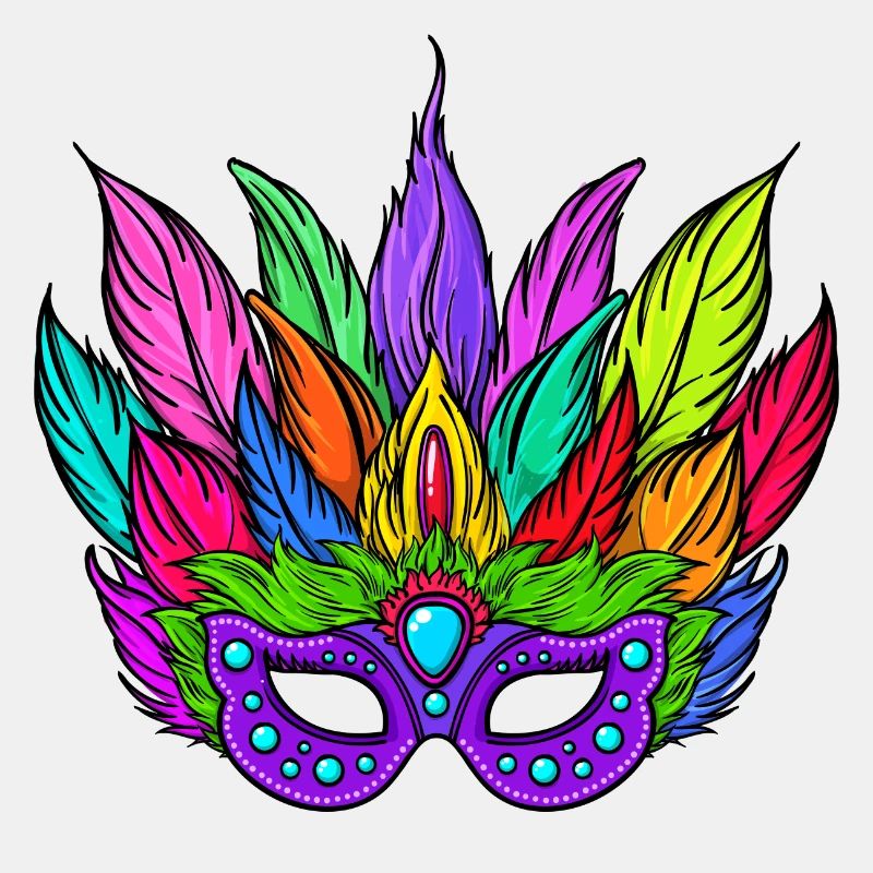 Karneval Fasching Masken