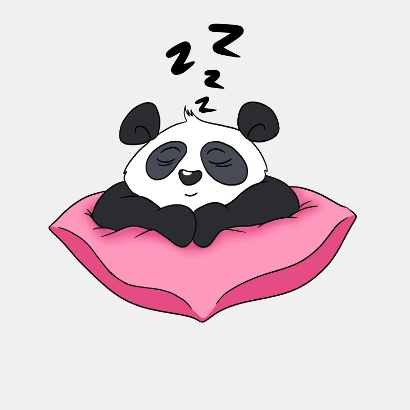 Schlafender Panda