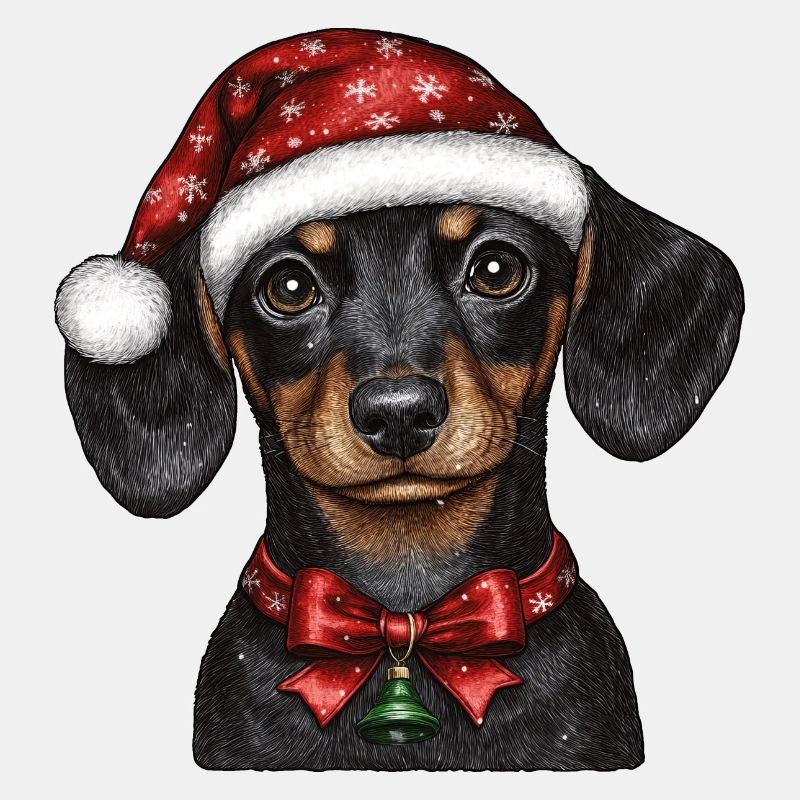 Teckel du Père Noël
