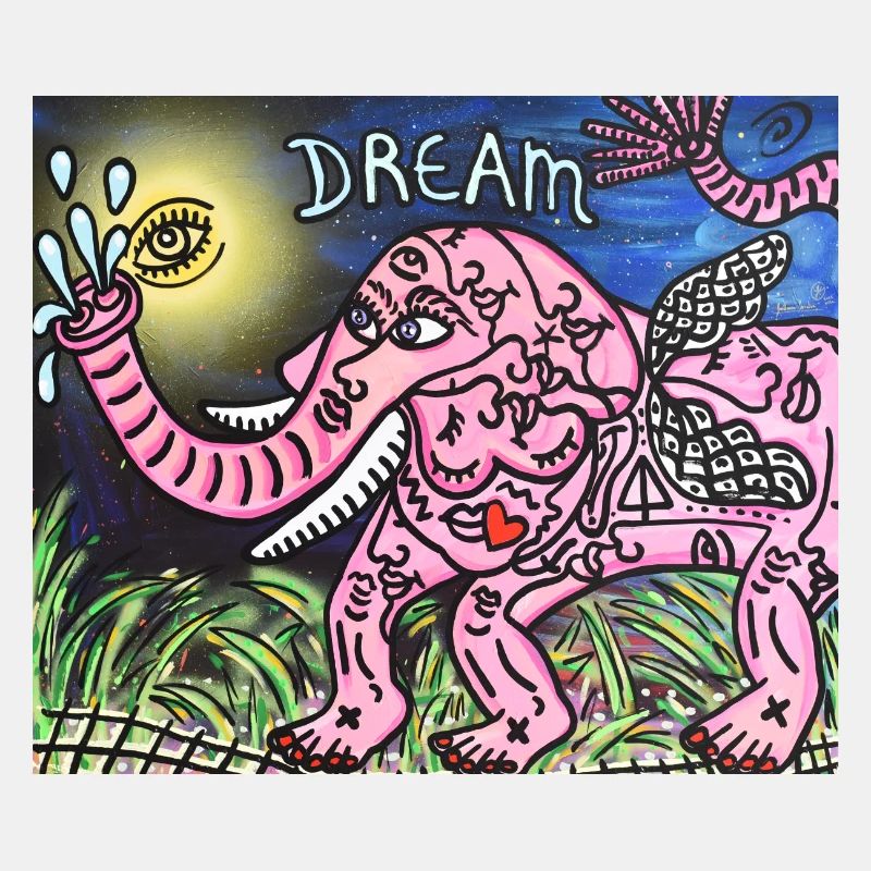 Der rosa Elefant