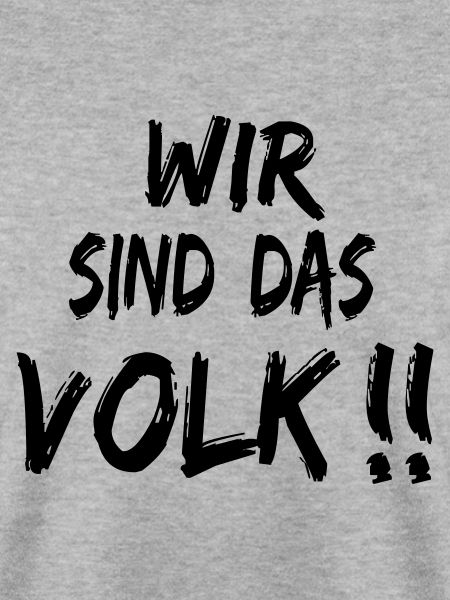 Wir sind das Volk
