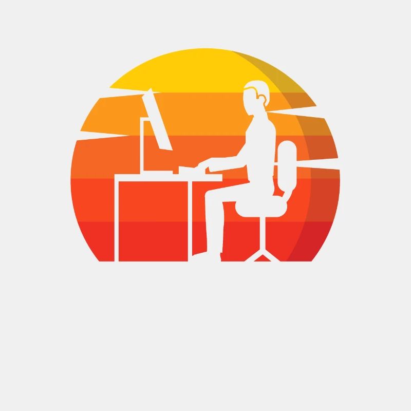 Gamer Programmierer Nerd Zocker Retro Informatik