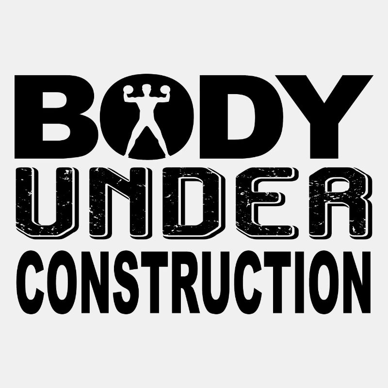 Body Under Construction Funny Gym