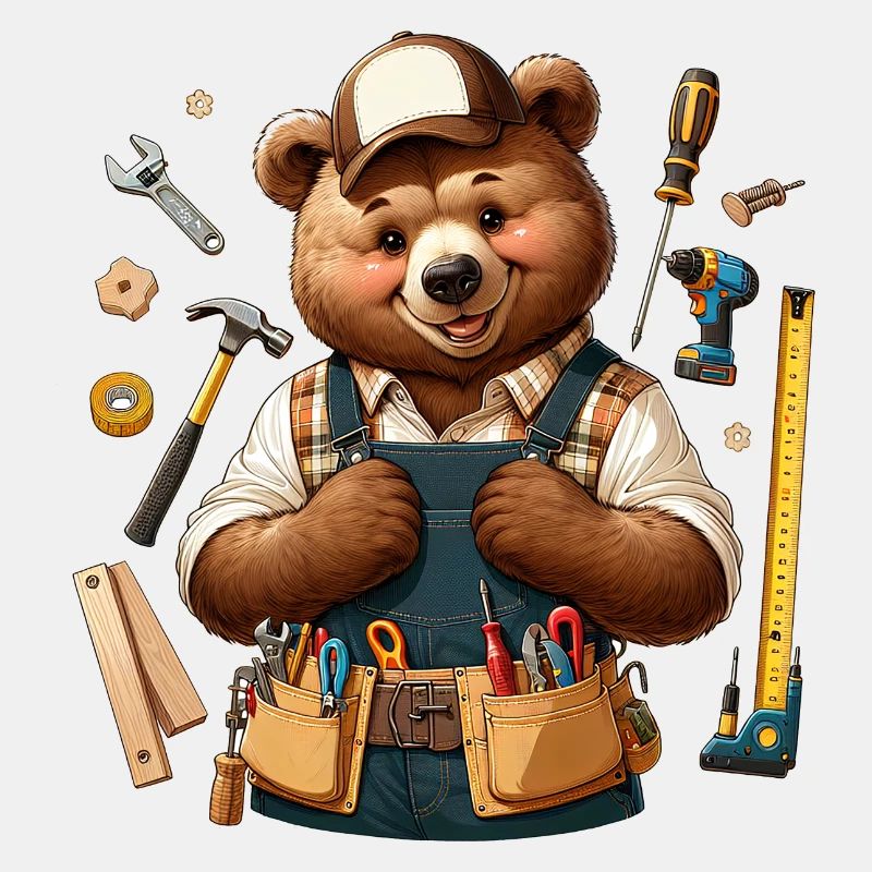 Cute Bear Craftsman