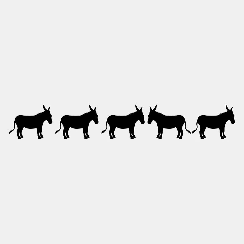anders be different esel pferd pony klein packesel