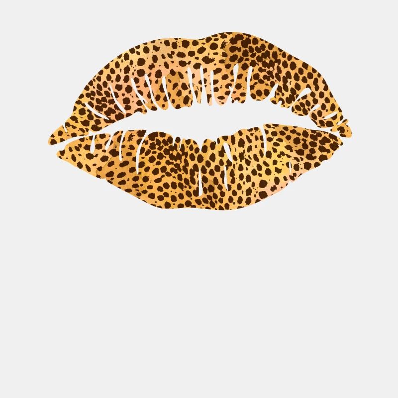 Leoprad print mouth