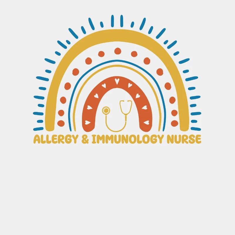 Allergie & Immunologie Krankenschwester Regenbogen