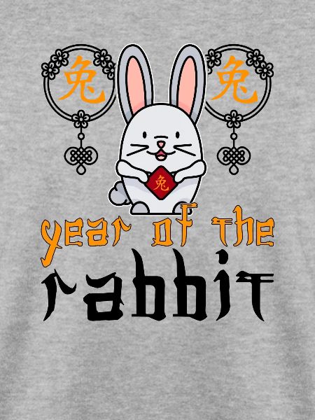 Chinesisches Hase Schriftzeichen Neujahr