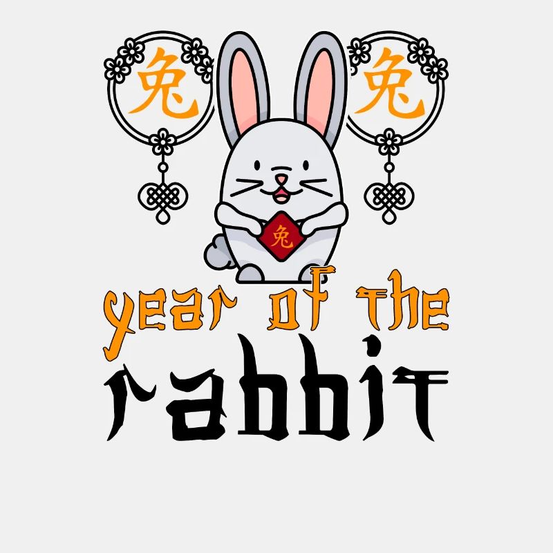 Chinesisches Hase Schriftzeichen Neujahr