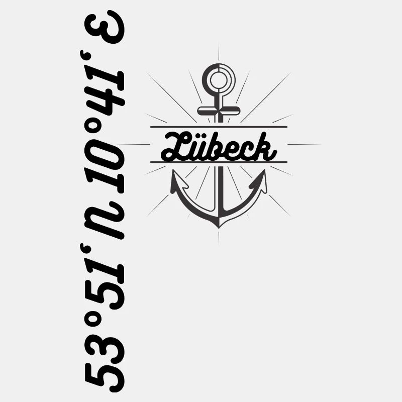 Lübeck coordinates Maritime motif