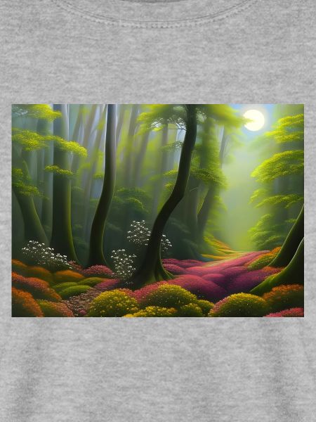 Sonnenlicht durchflutet den Wald