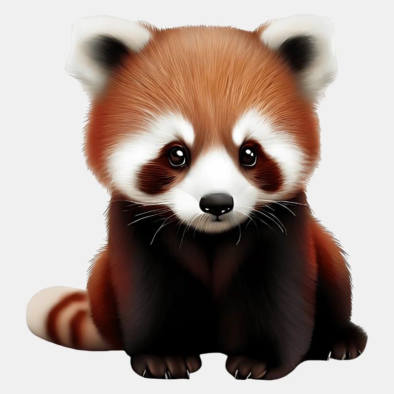 Niedlicher Roter Panda