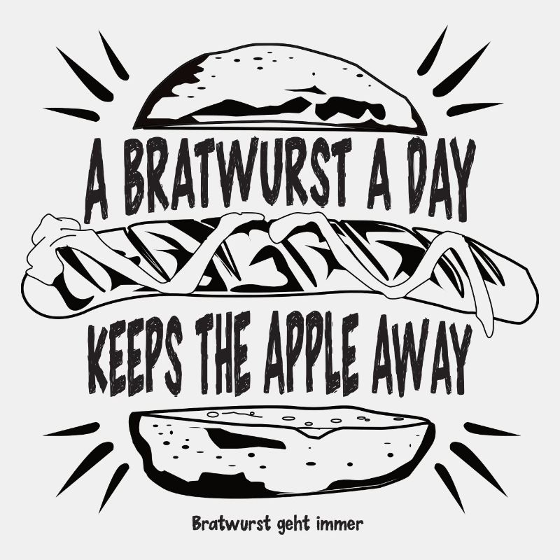 A Bratwurst a day keeps the apple away