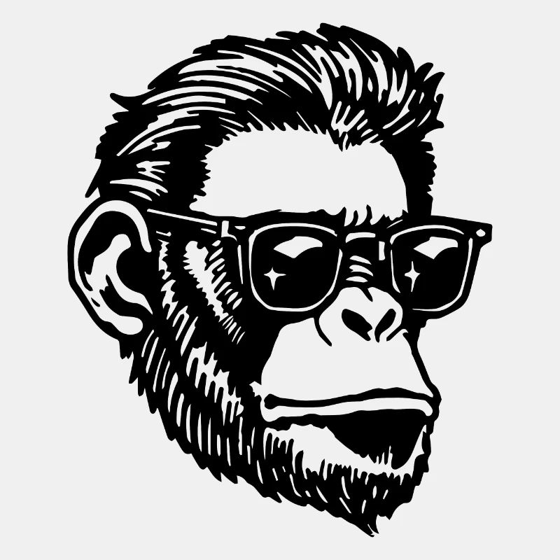 Singe Singe Visage de Singe