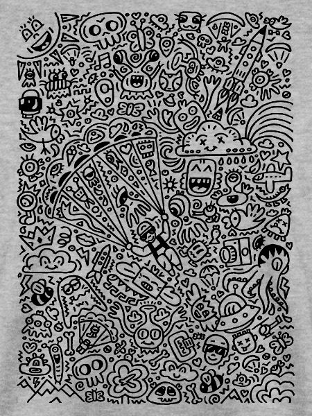 Doodle Paragliders black