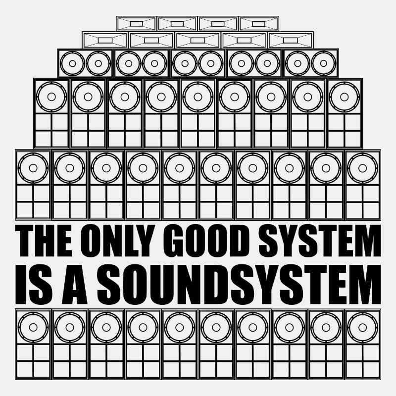 Dub reggae sound system