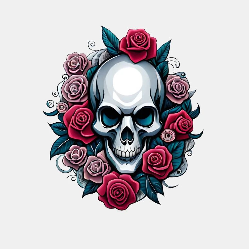 SKULL & ROSES