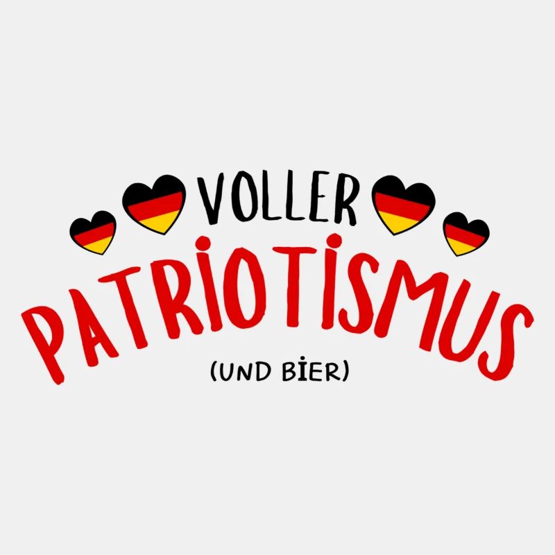 Voller Patriotismus (und Bier)