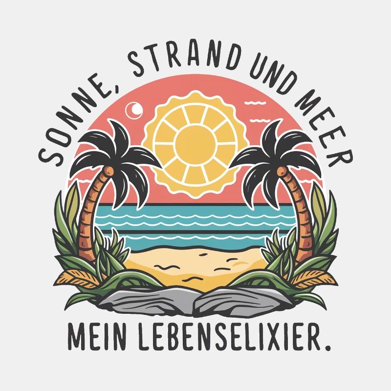 Le soleil, la plage et la mer - mon élixir de vie