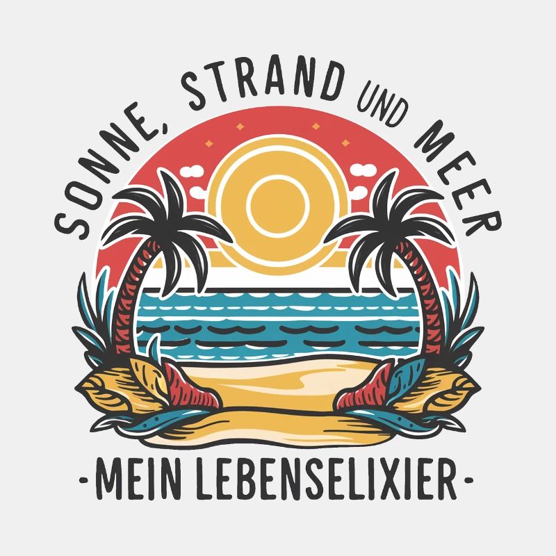 Le soleil, la plage et la mer - mon élixir de vie